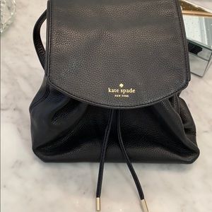COPY - Kate Spade Black Leather Back pack